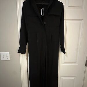 Banana Republic Classic Black Long Sleeve Dress